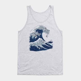 The Great Wave Shih Tzu Tank Top